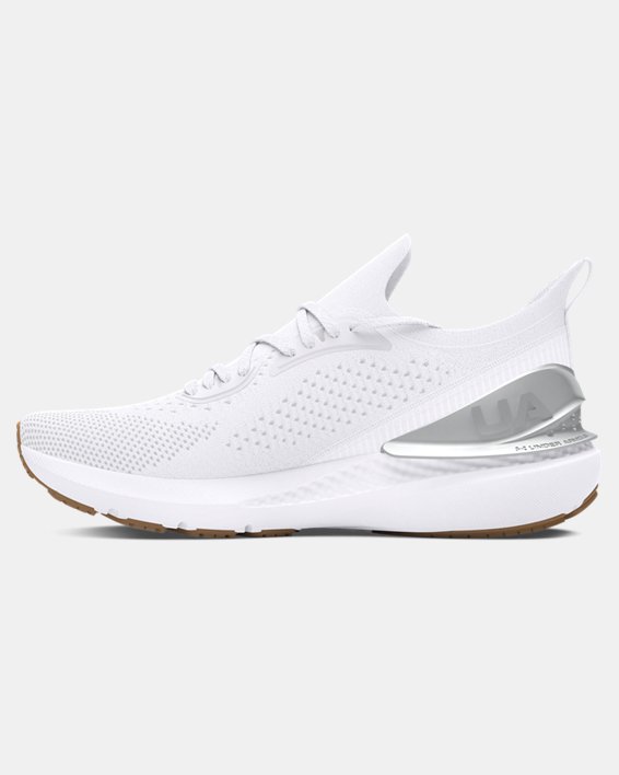 Women's UA Shift Running Shoes in White image number 1